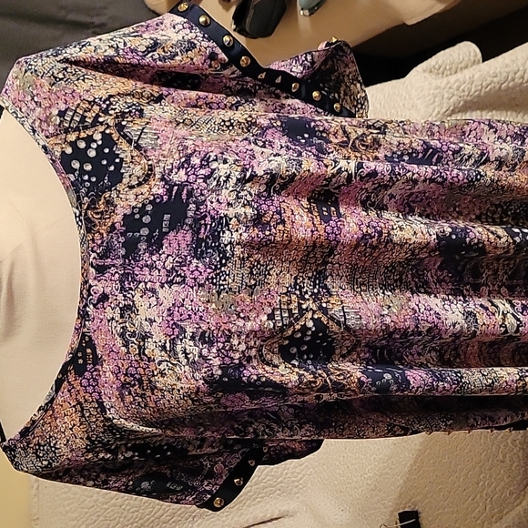 Modamix gold studded shift dress 22w - Picture 2 of 7